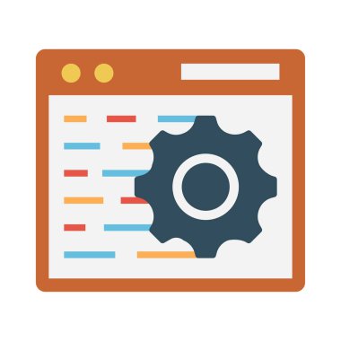 glyph düz vektör simgesini ayarlama