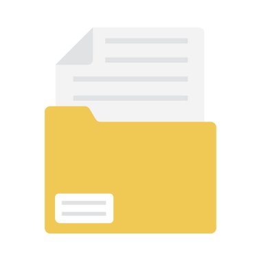 Dizin glif düz vektör simgesi