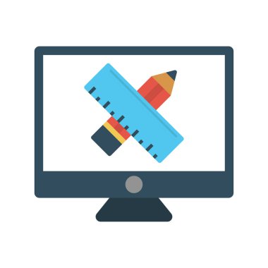 glif düz vektör simgesi Düzenle