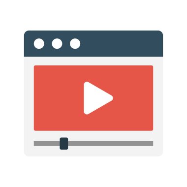 oyuncu glif düz vektör simgesi