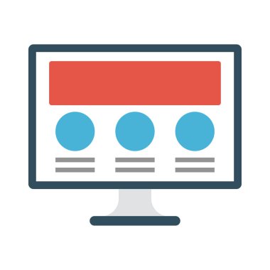 tasarım glyph düz vektör simgesi