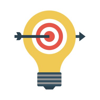 yaratıcı glyph düz vektör simgesi