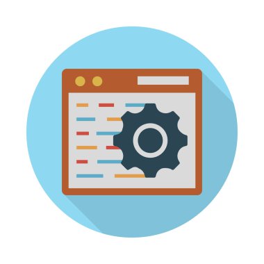 glyph düz vektör simgesini ayarlama