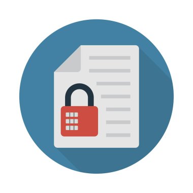 Özel glif düz vektör simgesi