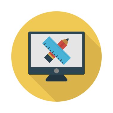 glif düz vektör simgesi Düzenle