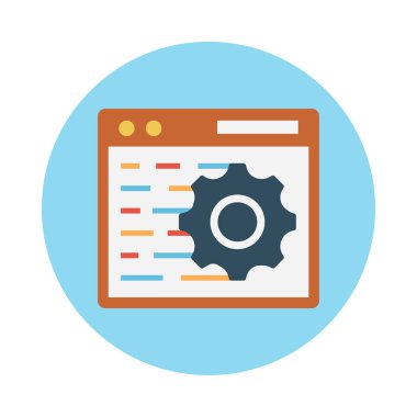 glyph düz vektör simgesini ayarlama