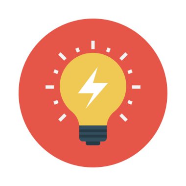 yaratıcı glyph düz vektör simgesi