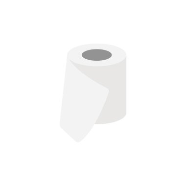 rulo glyph düz vektör simgesi