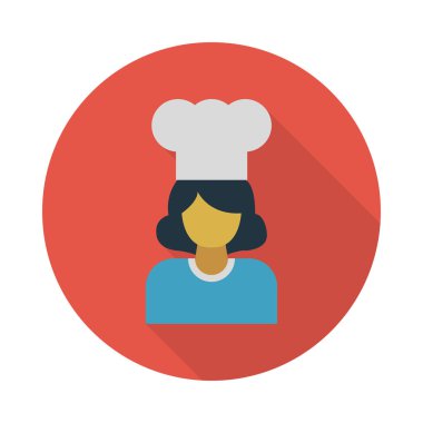 cook glyph düz vektör simgesi