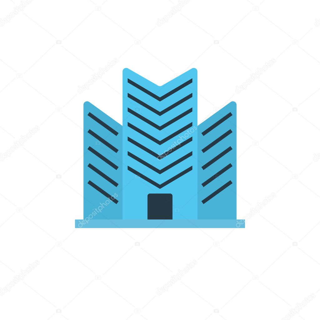 Construction glyph flat vector icon