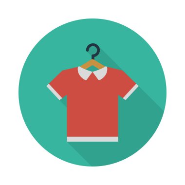 düz bez glif simge vektör