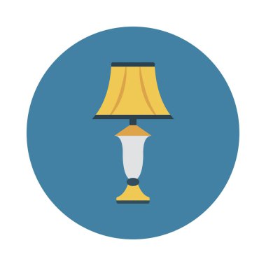 ampul glyph düz vektör simgesi