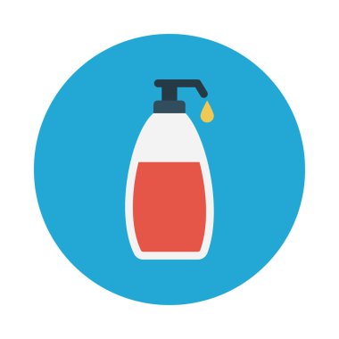 sabun glif simge vektör