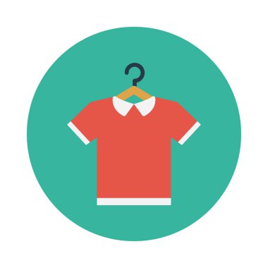 düz bez glif simge vektör