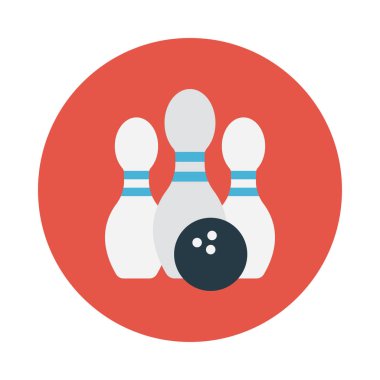 skittle glyph düz vektör simgesi