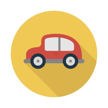 oyuncak glyph düz vektör simgesi