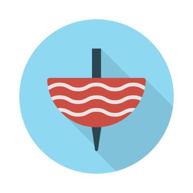 yeşiotum düz vektör simgesi