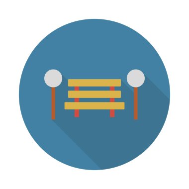 masa glyph düz vektör simgesi