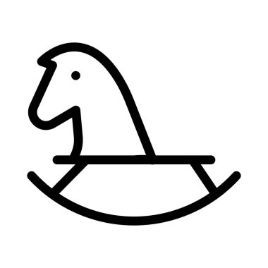 oyuncak ince çizgi vektör simgesi