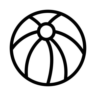 ince çizgi vektör simge oynamak