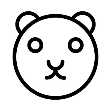 oyuncak ince çizgi vektör simgesi