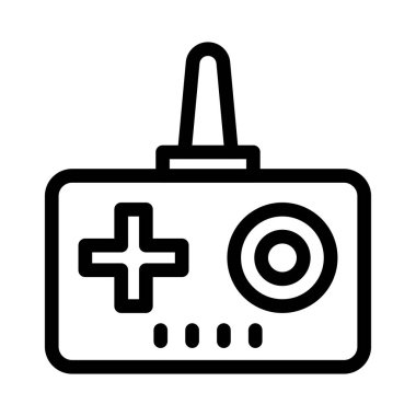 ince çizgi vektör simge oynamak