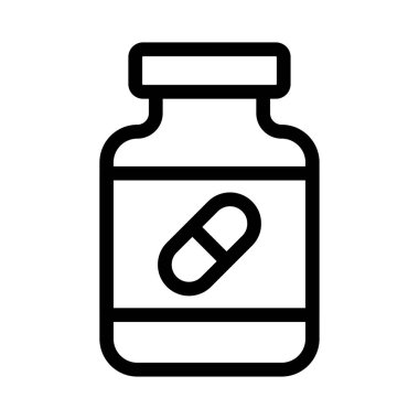 jar ince çizgi vektör simgesi