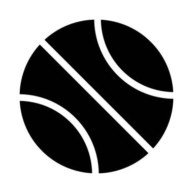 spor glyph düz vektör simgesi