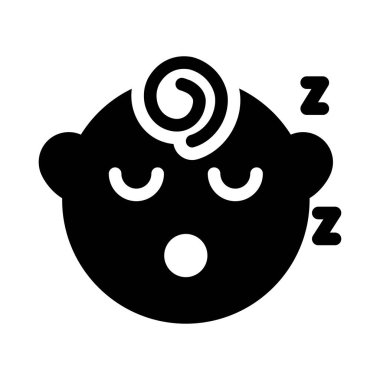 Çocuklar için düz vektör simgesi