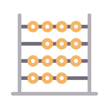 hesaplama renk çizgisi vektör simgesi