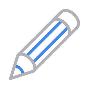 kalem renk çizgisi vektör simgesi