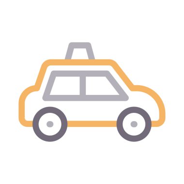 araç renk çizgisi vektör simgesi