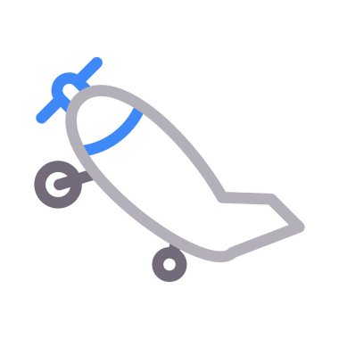 oyuncak renk çizgisi vektör simgesi