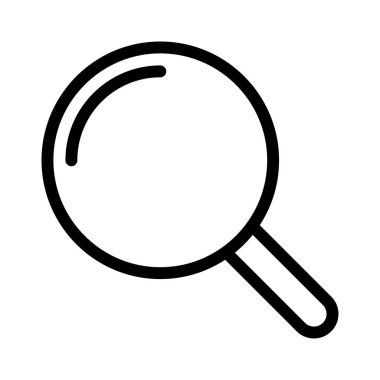 cam ince çizgi vektör simgesi