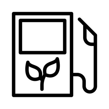 İnce çizgi vektör simgesi pompala