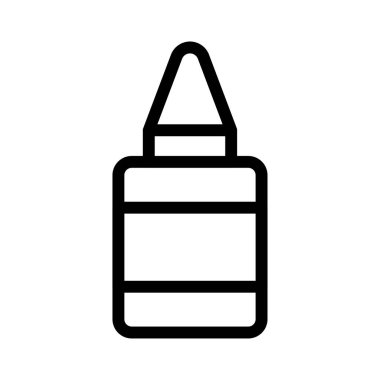 doz ince çizgi vektör simgesi