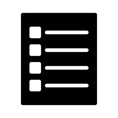 belge glyph düz vektör simgesi