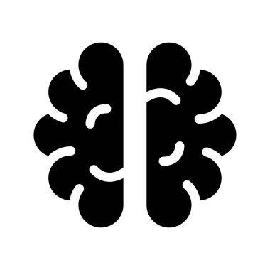 yaratıcı glyph düz vektör simgesi