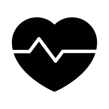 sağlık sembolü düz vektör simgesi