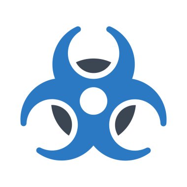 biyolojik kabartma renk vektörü simgesi