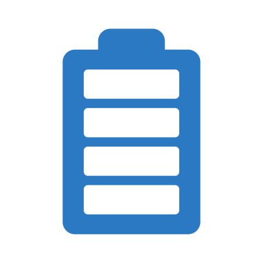 pil kabartma renk vektörü simgesi