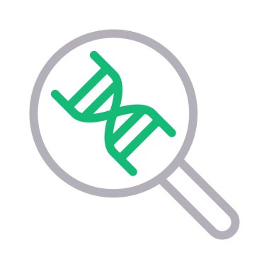 Arama renkli çizgi vektör simgesi