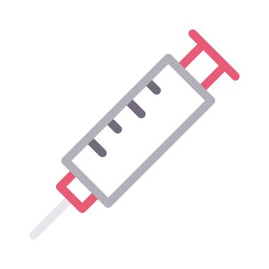 vaccine  colour line vector icon