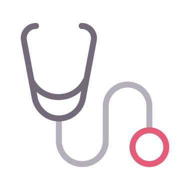 Doktor çizgi renk simge vektör