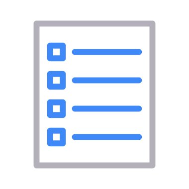 belge renk çizgisi vektör simgesi