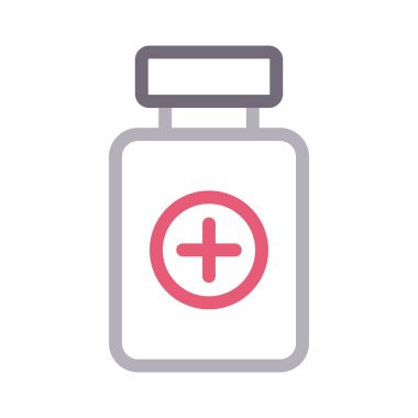 şişe renk çizgisi vektör simgesi