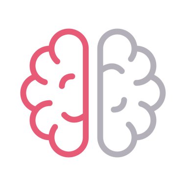 yaratıcı renk çizgi vektör simgesi