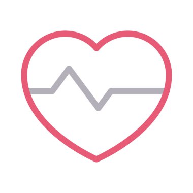 Sağlık renk çizgi vektör simgesi