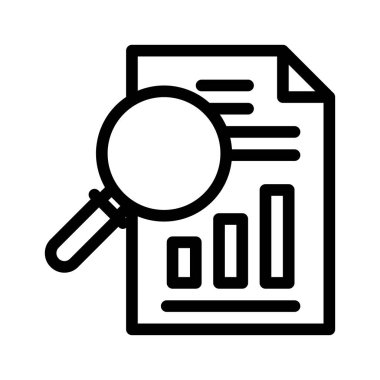 çalışma ince çizgi vektör simgesi