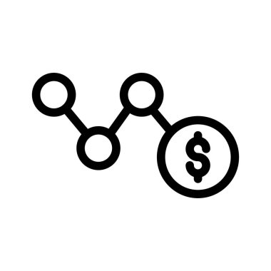 grafik ince çizgi vektör simgesi